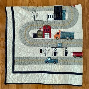 Pottery Barn Kids Toddler Quilt: Things That Go